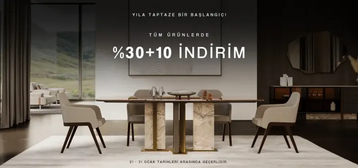 Şıklık ve Konfor Loda Mobilya’da %30 + %10 İndirimle Buluşuyor