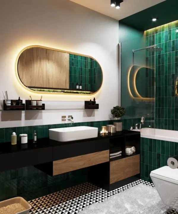Yeşil Banyo Dekorasyonu: Doğal ve Huzurlu Mekânlar Yaratmanın 5 Temel İpucu
