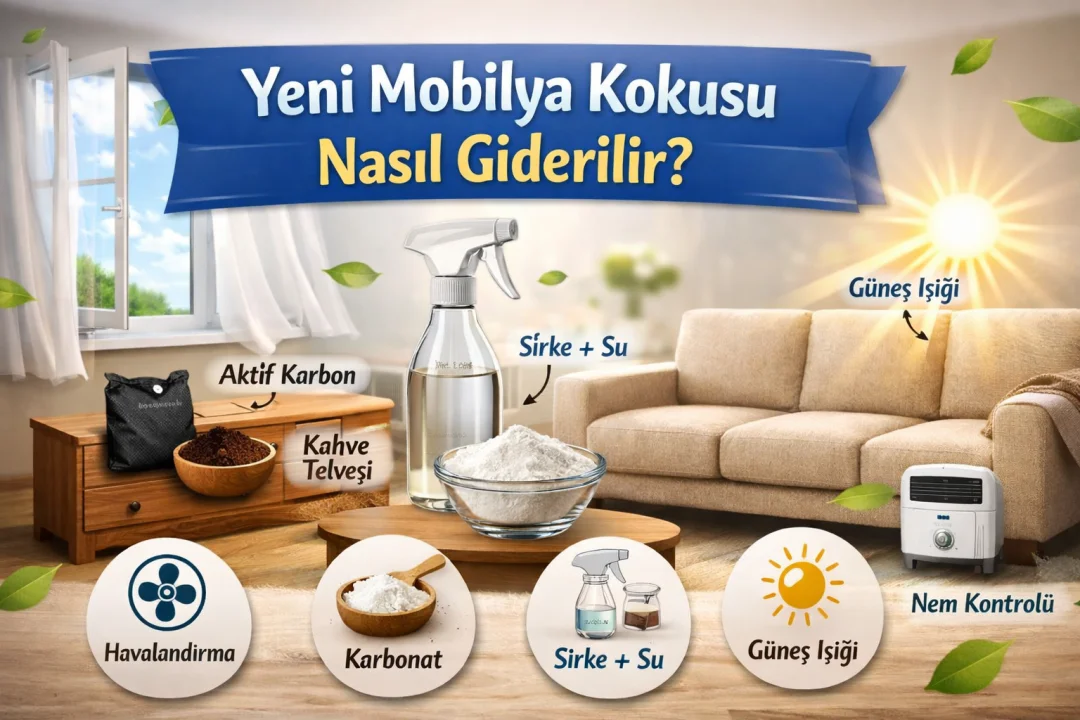 Yeni Mobilya Kokusu Nasıl Giderilir?