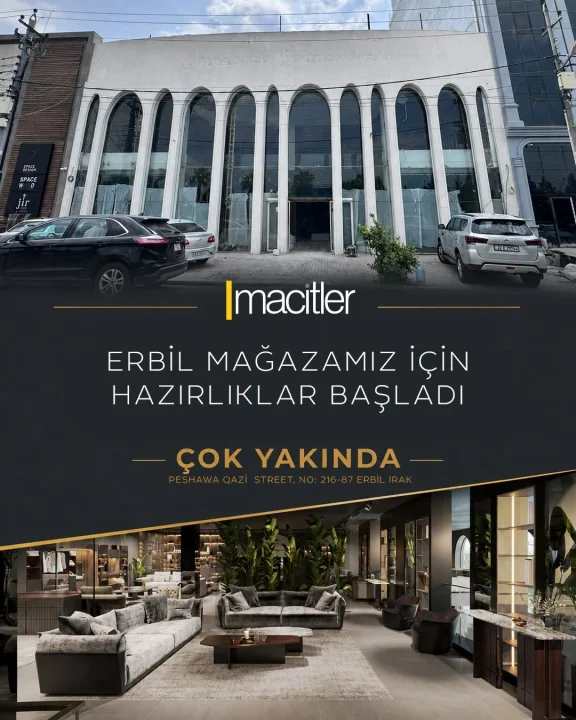 Macitler Mobilya, Irak'ta Mobilya Satışının Ötesinde Proje Çözümleri Sunacak